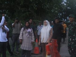 Ketua DPRD Kab Cirebon Tindak Cepat Jalan Longsor di Belawa